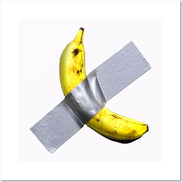 Duct Tape Banana Wall Art by Pop Fan Shop